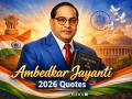 Ambedkar Jayanti 2026: Inspiring Quotes to Honour the Architect of the Indian Constitution - Hindi News | Ambedkar Jayanti 2026: Inspiring Quotes to Honour the Architect of the Indian Constitution | Latest lifestyle News at Lokmattimes.com
