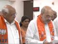 Lok Sabha Election 2024: Amit Shah Files Nomination Papers From Gandhinagar - Watch - Hindi News | Lok Sabha Election 2024: Amit Shah Files Nomination Papers From Gandhinagar - Watch | Latest national News at Lokmattimes.com