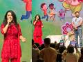 Amruta Fadnavis Sings Ganesh Mantra at Event in Mumbai; Salman Khan’s Reaction Can’t Be Missed (Watch Video) - Hindi News | Amruta Fadnavis Sings Ganesh Mantra at Event in Mumbai; Salman Khan’s Reaction Can’t Be Missed (Watch Video) | Latest entertainment News at Lokmattimes.com