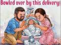 Amul gets trolled for welcoming Virat and Anushka's baby with Doodle image - Hindi News | Amul gets trolled for welcoming Virat and Anushka's baby with Doodle image | Latest entertainment News at Lokmattimes.com