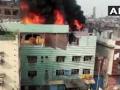 Video Report of Delhi fire tragedy: Two rushed to hospital after fire breaks out at Anaj Mandi building again - Hindi News | Video Report of Delhi fire tragedy: Two rushed to hospital after fire breaks out at Anaj Mandi building again | Latest national News at Lokmattimes.com