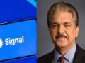 Anand Mahindra installs 'Signal' messaging app amid WhatsApp privacy concerns - Hindi News | Anand Mahindra installs 'Signal' messaging app amid WhatsApp privacy concerns | Latest technology News at Lokmattimes.com