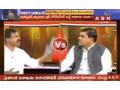 Shocking Video! Amaravati activist hits BJP leader with slipper during live TV debate - Hindi News | Shocking Video! Amaravati activist hits BJP leader with slipper during live TV debate | Latest politics News at Lokmattimes.com