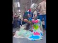 'Ang Laga De' Holi Reel Shot Inside Delhi Metro Rail Not a Deepfake, Claims X User With Video Source - Hindi News | 'Ang Laga De' Holi Reel Shot Inside Delhi Metro Rail Not a Deepfake, Claims X User With Video Source | Latest social-viral News at Lokmattimes.com