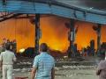 Massive fire breaks out at Delhi's Azadpur vegetable market - Hindi News | Massive fire breaks out at Delhi's Azadpur vegetable market | Latest national News at Lokmattimes.com