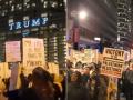 US: Anti-Trump Protest Rally Erupts in Chicago Hours After President-Elect Donald Trump's Victory (Watch Videos) - Hindi News | US: Anti-Trump Protest Rally Erupts in Chicago Hours After President-Elect Donald Trump's Victory (Watch Videos) | Latest international News at Lokmattimes.com