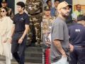 Anushka Sharma and Virat Kohli return to Mumbai after India's World Cup loss - Hindi News | Anushka Sharma and Virat Kohli return to Mumbai after India's World Cup loss | Latest cricket News at Lokmattimes.com