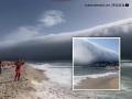 Arcus Cloud: Tsunami-Like Rare Clouds Seen at Beach in Portugal, Visuals Look Like Scene From Movie - Hindi News | Arcus Cloud: Tsunami-Like Rare Clouds Seen at Beach in Portugal, Visuals Look Like Scene From Movie | Latest social-viral News at Lokmattimes.com