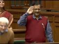Arvind Kejriwal Salutes Manish Sisodia in Assembly As Ex-Delhi Education Minister Completes One Year in Jail - Watch - Hindi News | Arvind Kejriwal Salutes Manish Sisodia in Assembly As Ex-Delhi Education Minister Completes One Year in Jail - Watch | Latest national News at Lokmattimes.com