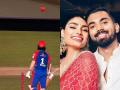 IPL 2025: Athiya Shetty Shares Instagram Story As Husband KL Rahul Smashes Half Century During CSK vs DC Match (See Pic) - Hindi News | IPL 2025: Athiya Shetty Shares Instagram Story As Husband KL Rahul Smashes Half Century During CSK vs DC Match (See Pic) | Latest cricket News at Lokmattimes.com