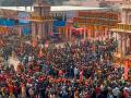 Ayodhya: Ram Temple Sees 5 Lakh Visitors on Day One, Yogi Adityanath Appeals People To Maintain Patience - Hindi News | Ayodhya: Ram Temple Sees 5 Lakh Visitors on Day One, Yogi Adityanath Appeals People To Maintain Patience | Latest national News at Lokmattimes.com