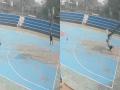 Rohtak: National Player Dies After Basketball Pole Fall; Disturbing CCTV Footage Surfaces - Hindi News | Rohtak: National Player Dies After Basketball Pole Fall; Disturbing CCTV Footage Surfaces | Latest national News at Lokmattimes.com