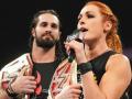 WWE's power couple Seth Rollins and Becky Lynch get hitched - Hindi News | WWE's power couple Seth Rollins and Becky Lynch get hitched | Latest other-sports News at Lokmattimes.com