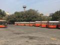 Over 300 BEST bus conductors protest at Mumbai’s Wadala depot - Hindi News | Over 300 BEST bus conductors protest at Mumbai’s Wadala depot | Latest maharashtra News at Lokmattimes.com