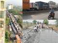 Bhiwandi's Transportation Woes: Damaged Bridges, Congested Roads and Maintenance Works Leave Residents Frustrated - Hindi News | Bhiwandi's Transportation Woes: Damaged Bridges, Congested Roads and Maintenance Works Leave Residents Frustrated | Latest maharashtra News at Lokmattimes.com