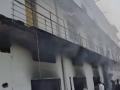 Jalaun Fire: Blaze Erupts in Mahindra Tractor Agency, 6 Fire Tenders at the Spot (Watch Video) - Hindi News | Jalaun Fire: Blaze Erupts in Mahindra Tractor Agency, 6 Fire Tenders at the Spot (Watch Video) | Latest national News at Lokmattimes.com