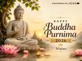 Happy Buddha Purnima 2026 Wishes: WhatsApp Status and greeting to Share as Celebrate Gautam Buddha's Birth - Hindi News | Happy Buddha Purnima 2026 Wishes: WhatsApp Status and greeting to Share as Celebrate Gautam Buddha's Birth | Latest lifestyle News at Lokmattimes.com