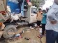 UP Road Accident: 10 Killed, 27 Injured as Pickup Van Collides with Bus on Budaun-Meerut Highway in Bulandshahr (Watch Video) - Hindi News | UP Road Accident: 10 Killed, 27 Injured as Pickup Van Collides with Bus on Budaun-Meerut Highway in Bulandshahr (Watch Video) | Latest national News at Lokmattimes.com