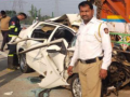 Samruddhi Highway Accident: Three of Family Killed, Two Injured After Speeding Car Hits Truck in Maharashtra’s Buldhana - Hindi News | Samruddhi Highway Accident: Three of Family Killed, Two Injured After Speeding Car Hits Truck in Maharashtra’s Buldhana | Latest maharashtra News at Lokmattimes.com