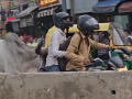 WATCH: Bull Attacks Two Men on Bike in Delhi’s Chhatarpur, Video Goes Viral - Hindi News | WATCH: Bull Attacks Two Men on Bike in Delhi’s Chhatarpur, Video Goes Viral | Latest national News at Lokmattimes.com