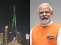 Burj Khalifa Lights Up with PM Modi’s Images on His 75th Birthday (Watch Video) - Hindi News | Burj Khalifa Lights Up with PM Modi’s Images on His 75th Birthday (Watch Video) | Latest international News at Lokmattimes.com