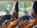 WATCH: Cab Driver Caught Playing PUBG While Driving, Video Goes Viral - Hindi News | WATCH: Cab Driver Caught Playing PUBG While Driving, Video Goes Viral | Latest social-viral News at Lokmattimes.com