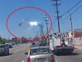 California Plane Crash: Small Jet Crashes In Pacoima After Hitting Power Lines; Video Emerges - Hindi News | California Plane Crash: Small Jet Crashes In Pacoima After Hitting Power Lines; Video Emerges | Latest international News at Lokmattimes.com