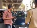 Mumbai: Concrete Slab Fall on a Moving Car From Flyover (Watch Video) - Hindi News | Mumbai: Concrete Slab Fall on a Moving Car From Flyover (Watch Video) | Latest mumbai News at Lokmattimes.com