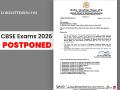 CBSE Class 10 and 12 Exams 2026 Postponed Further; Board Issues Circular-2 for Middle East Regions - Hindi News | CBSE Class 10 and 12 Exams 2026 Postponed Further; Board Issues Circular-2 for Middle East Regions | Latest education News at Lokmattimes.com