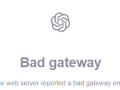 ChatGPT Down: OpenAI Shows Bad Gateway, Users Report Glitches in Accessing - Hindi News | ChatGPT Down: OpenAI Shows Bad Gateway, Users Report Glitches in Accessing | Latest technology News at Lokmattimes.com