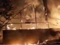 Chennai Fire: Massive Blaze Erupts at Kamaraj Nagar Due To Firecrackers (Watch Video) - Hindi News | Chennai Fire: Massive Blaze Erupts at Kamaraj Nagar Due To Firecrackers (Watch Video) | Latest national News at Lokmattimes.com