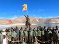 Pangong Lake: Chhatrapati Shivaji Maharaj's Statue Near LAC Sparks Debate Over Ladakh’s Heritage and Ecosystem - Hindi News | Pangong Lake: Chhatrapati Shivaji Maharaj's Statue Near LAC Sparks Debate Over Ladakh’s Heritage and Ecosystem | Latest national News at Lokmattimes.com