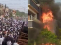 Chhattisgarh Violence: Satnami Protest Turns Violent in Baloda Bazar; Collector's Office Set Ablaze - Hindi News | Chhattisgarh Violence: Satnami Protest Turns Violent in Baloda Bazar; Collector's Office Set Ablaze | Latest national News at Lokmattimes.com