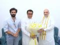 Raj Thackeray Meets Amit Shah in Delhi Over Lok Sabha Seat-Sharing in Maharashtra (See Pics) - Hindi News | Raj Thackeray Meets Amit Shah in Delhi Over Lok Sabha Seat-Sharing in Maharashtra (See Pics) | Latest maharashtra News at Lokmattimes.com