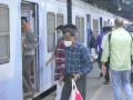 Local train services resume in Mumbai - Hindi News | Local train services resume in Mumbai | Latest maharashtra News at Lokmattimes.com