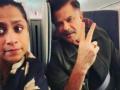 ‘Anil Kapoor held my hand, told me it’s OK': Female passenger shares her flight journey with veteran actor - Hindi News | ‘Anil Kapoor held my hand, told me it’s OK': Female passenger shares her flight journey with veteran actor | Latest entertainment News at Lokmattimes.com
