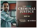 Criminal Justice Season 4 Teaser: Pankaj Tripathi Returns as Madhav Mishra in a Gripping New Case - Hindi News | Criminal Justice Season 4 Teaser: Pankaj Tripathi Returns as Madhav Mishra in a Gripping New Case | Latest entertainment News at Lokmattimes.com