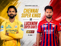 CSK vs LSG LIVE Cricket Streaming, IPL 2026: When and Where To Watch Chennai Super Kings vs Lucknow Super Giants Match 53 - Hindi News | CSK vs LSG LIVE Cricket Streaming, IPL 2026: When and Where To Watch Chennai Super Kings vs Lucknow Super Giants Match 53 | Latest cricket News at Lokmattimes.com