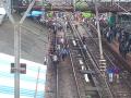 Mumbai Local Train Update: Fast Trains Towards CSMT Delayed After Bamboo Falls On Overhead Wire (Watch Video) - Hindi News | Mumbai Local Train Update: Fast Trains Towards CSMT Delayed After Bamboo Falls On Overhead Wire (Watch Video) | Latest mumbai News at Lokmattimes.com