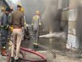 Delhi Fire: Blaze Erupts in Noida Electronics Company Basement; 75 Firefighters Battle Flames - Hindi News | Delhi Fire: Blaze Erupts in Noida Electronics Company Basement; 75 Firefighters Battle Flames | Latest national News at Lokmattimes.com