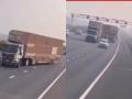 Delhi-Mumbai Expressway Incident: Truck Driver Arrested for Performing Dangerous Stunt - Hindi News | Delhi-Mumbai Expressway Incident: Truck Driver Arrested for Performing Dangerous Stunt | Latest national News at Lokmattimes.com