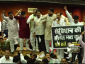 Delhi: Ruckus Erupts at MCD Meeting; Councillors Climb Tables, Tear Papers (Watch Video) - Hindi News | Delhi: Ruckus Erupts at MCD Meeting; Councillors Climb Tables, Tear Papers (Watch Video) | Latest national News at Lokmattimes.com