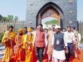 Shivaji Jayanti 2025: Maharashtra CM Devendra Fadnavis Inaugurates Chhatrapati Shivaji Maharaj Temple in Bhiwandi (Watch Video) - Hindi News | Shivaji Jayanti 2025: Maharashtra CM Devendra Fadnavis Inaugurates Chhatrapati Shivaji Maharaj Temple in Bhiwandi (Watch Video) | Latest maharashtra News at Lokmattimes.com