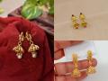 Dhanteras 2025 Jewelry Trends: Checkout Lightweight 1 Gram Gold Earrings Designs for Every Budget - Hindi News | Dhanteras 2025 Jewelry Trends: Checkout Lightweight 1 Gram Gold Earrings Designs for Every Budget | Latest lifestyle Photos at Lokmattimes.com