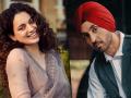 Kangana and Diljit engage in a war of words, actress calls Udta Punjab star Karan Johar’s pet - Hindi News | Kangana and Diljit engage in a war of words, actress calls Udta Punjab star Karan Johar’s pet | Latest entertainment News at Lokmattimes.com