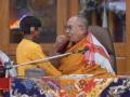 Dalai Lama apologises after video shows him kissing child and asking him to ‘suck his tongue’ - Hindi News | Dalai Lama apologises after video shows him kissing child and asking him to ‘suck his tongue’ | Latest international News at Lokmattimes.com