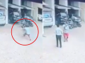 Dombivli: 2-Year-Old Boy Saved by Brave Man After Falling from Third Floor of Building, Video Surfaces - Hindi News | Dombivli: 2-Year-Old Boy Saved by Brave Man After Falling from Third Floor of Building, Video Surfaces | Latest thane News at Lokmattimes.com