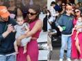 Priyanka Chopra, Nick Jonas arrive in Mumbai with daughter Malti Marie - Hindi News | Priyanka Chopra, Nick Jonas arrive in Mumbai with daughter Malti Marie | Latest entertainment News at Lokmattimes.com