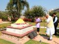 Nagpur: Union minister Amit Shah pays tribute to RSS founder Keshav Baliram Hedgewar - Hindi News | Nagpur: Union minister Amit Shah pays tribute to RSS founder Keshav Baliram Hedgewar | Latest maharashtra News at Lokmattimes.com