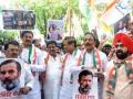 Maha Congress leaders stage protest against conviction of Rahul Gandhi over his Modi surname remark - Hindi News | Maha Congress leaders stage protest against conviction of Rahul Gandhi over his Modi surname remark | Latest maharashtra News at Lokmattimes.com
